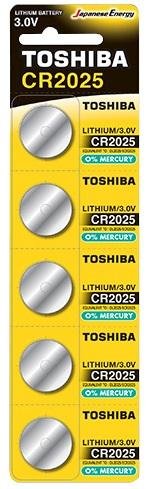 Батарейка Toshiba CR2025 BP (BL/5)