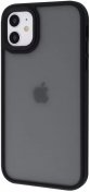 Чохол WAVE for Apple iPhone 11 - Matte Colorful Case Black  (36934 black)