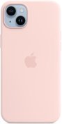 Чохол Apple for iPhone 14 Plus - Silicone Case with MagSafe Chalk Pink  (MPT73)