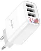 Зарядний пристрій Hoco C93A Easy Charge White  (C93A_White)