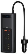 Інвертор автомобільний Baseus In-car Inverter 150W (220V CN/EU) Black