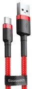 Кабель Baseus Cafule AM / Type-C 2m Red (CATKLF-C09)