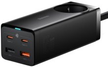 Зарядний пристрій Baseus GaN 3 Pro Desktop Powerstrip 65W Black (PSZM000901)