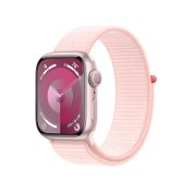 Смарт годинник Apple Watch Series 9 GPS 41mm Pink Aluminium Case with Light Pink Sport Loop  (MR953)