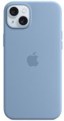 Чохол Apple for iPhone 15 Plus - Silicone Case with MagSafe Winter Blue (MT193)