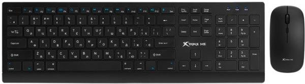 Комплект клавіатура+миша Xtrike Me MK-208W Black (MK-208WUA)