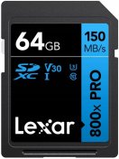 FLASH пам'ять Lexar 800x Pro SDXC 64GB (LSD0800P064G-BNNNG)