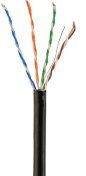 Мережевий кабель Cablexpert Cat.5e FTP 4x2x0.5mm CU 305mm Black (FPC-5051GE-SO-OUT)
