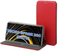 Чохол BeCover for Tecno Spark 20C BG7n - Exclusive Red (711247)