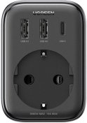 Зарядний пристрій UGREEN Outlet Extender CD314 GaN 30W Gray  (90613)