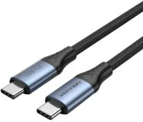 Кабель Vention Thunderbolt 4 240W 5A Type-C / Type-C 1m Black (TAVHF)