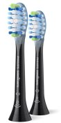 Насадка для зубної щітки Philips Sonicare C3 Premium Plaque Defence Black 2pcs (HX9042/88)