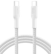 Кабель Belkin BoostCharge Pro 240W Type-C / Type-C 2m White  (CAB025HQ2MWH)