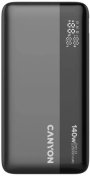 Батарея універсальна Canyon PB-240 25000mAh 140W Dark Grey  (CNS-CPB240)
