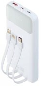 Батарея універсальна Riva RivaPower VA2211 10000mAh 22.5W White  (RIVAPOWER VA2211 (White))
