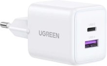Зарядний пристрій UGREEN X516 GaN 30W White (X516/65015)