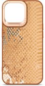 Чохол Harder for Apple iPhone 14 Pro Max - Snake Pattern Beige (ARM76812)