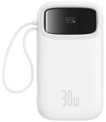 Батарея універсальна Baseus QPow2 20000mAh 30W White (P10055009213-00)
