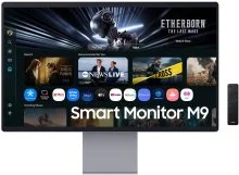 Монітор Samsung Smart M90SF Monitor (LS32FM902SZXUA) - 32" OLED / 3840×2160 / 165 Гц / AMD FreeSync Premium Pro, Nvidia G-Sync / Pivot / HAS