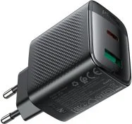 Зарядний пристрій Acefast A106 QC3.0 PD GaN 45W Black (6974316284031)