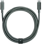 Кабель Native Union Belt Pro 240W Type-C / Type-C 2.4m Slate Green (BELT-PRO2-GRN-NP)