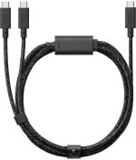 Кабель Native Union Belt 140W Type-C / 2xType-C 2m Cosmos Black (BELT-C-2C-COS)