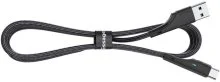 Кабель Essager Rousseau 3A AM / Type-C 1m Black (EXCT-LS01)