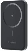 Батарея універсальна Choetech B709 Magnetic Wireless 5000mAh 20W Qi 15W Black (B709-CCBK)