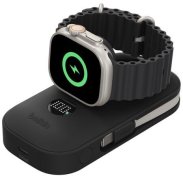 Батарея універсальна Belkin BoostCharge Pro 10000mAh 45W with Apple Watch Charger Built (BPD012HQBK)