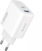 Зарядний пристрій Proove Silicone Power 2 45W White (WCSP24110002)