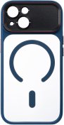 Чохол ArmorStandart for Apple iPhone 15 - Y17 MagCase Dark Blue (ARM91487)