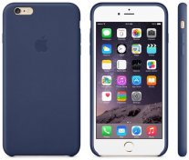 Чохол для  iPhone 6 Plus - Leather Case синій