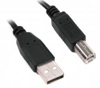 Кабель USB Maxxter AM / BM 3 м чорний