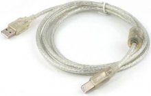  Кабель USB Cablexpert AM / BM 2 м прозорий