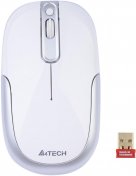 Мишка A4tech G9-110H-2 Holeless біла/срібляста