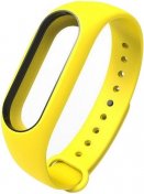 Ремінець для фітнес браслету Xiaomi Mi Band 2 жовтий