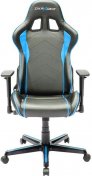 Крісло для геймерів DXRACER FORMULA OH/FH08/NB чорне з блакитними вставками