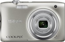 Цифрова фотокамера Nikon Coolpix A100 срібляста