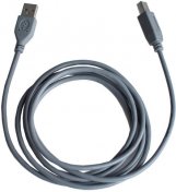 Кабель USB Smartfortec AM / BM 1.8 м сірий