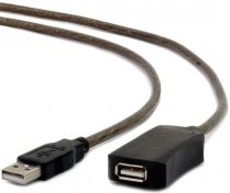 Кабель USB Gembird AM / AF 5 м активний чорний