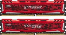 Пам’ять Micron Ballistix Sport Red DDR4 2x8 ГБ (BLS2C8G4D26BFSE)
