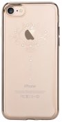 Чохол Devia for iPhone 7/8/SE - Crystal Iris soft case Champagne Gold