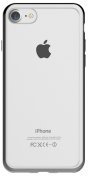 Чохол Devia for iPhone 7/8/SE - Glitter soft case Silver  (6952897992651)
