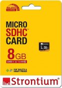 Карта пам'яті STRONTIUM Micro SDHC 8GB SR8GTFC10R