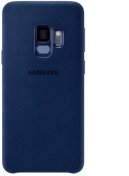 Чохол Samsung for Galaxy S9 - Alcantara Cover Blue  (EF-XG960ALEGRU)