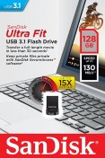 Флешка USB SanDisk Ultra Fit 128GB SDCZ430-128G-G46