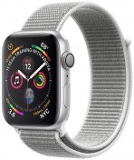 Смарт годинник Apple Watch Series 4 GPS 44mm Silver Aluminium with Seashell Sport Loop (MU6C2)