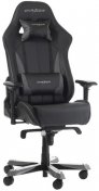 Крісло ігрове DXRacer King OH/KS57/NG, PU шкіра, Al основа, Black/Grey