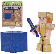 Ігрова фігурка Minecraft Alex in Gold Armor серія 4 (19970M)