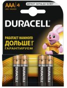 Батарейка Duracell LR03 MN2400 AAA (BL/4)